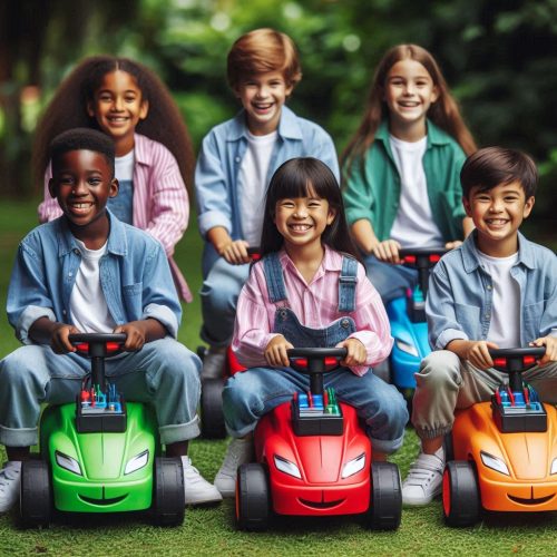 "toddler bumper car with remote control"