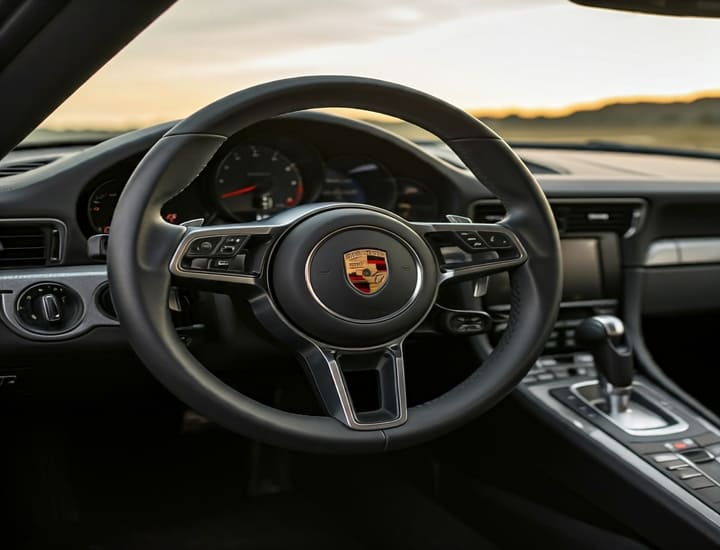 2014 Porsche 911 Carrera Steering Wheel