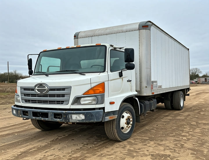 2005 hino 28 ft box truck