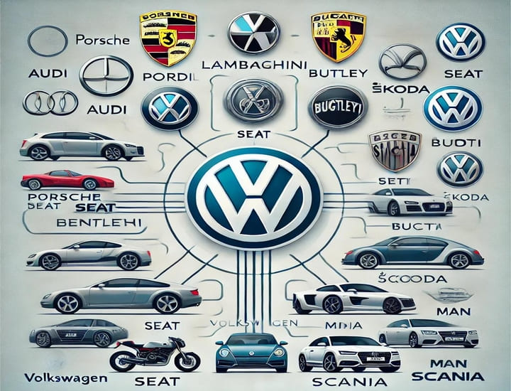 What Car Companies Does Volkswagen Own